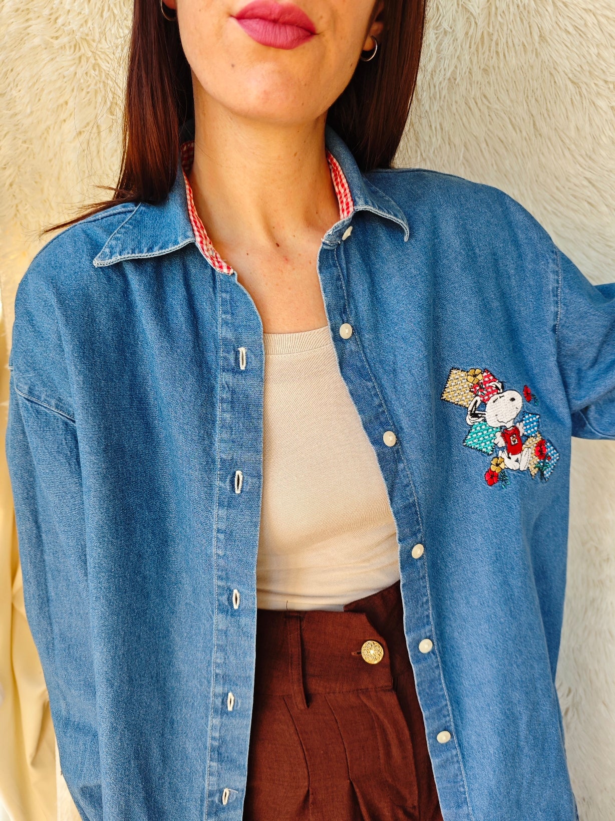 Camicia Snoopy picnic