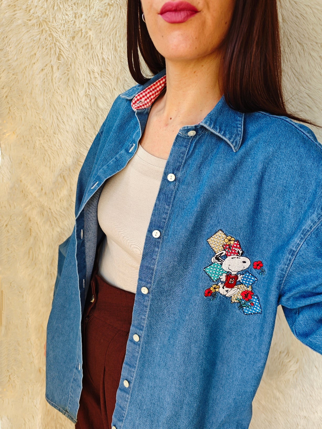 Camicia Snoopy picnic