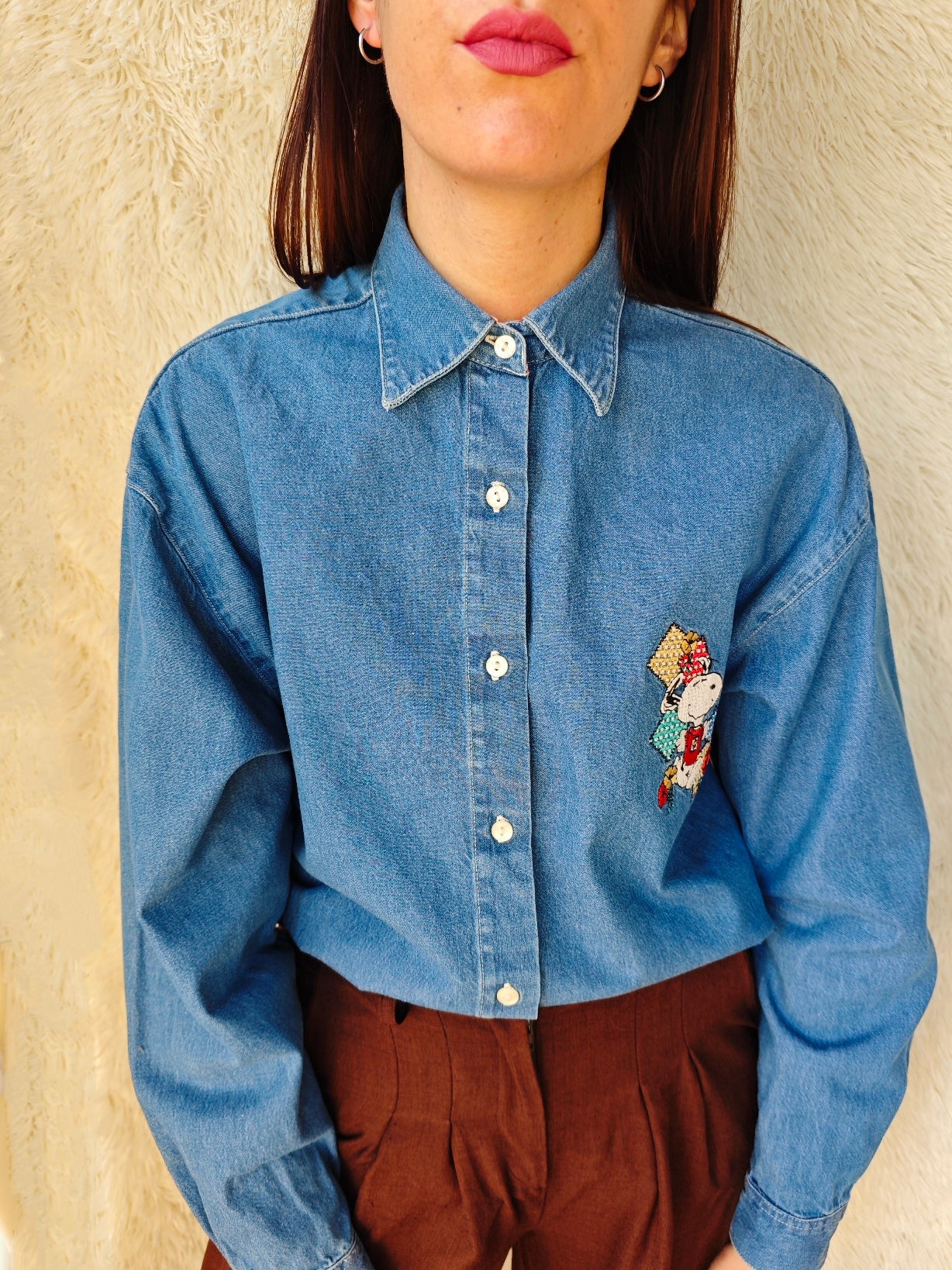 Camicia Snoopy picnic