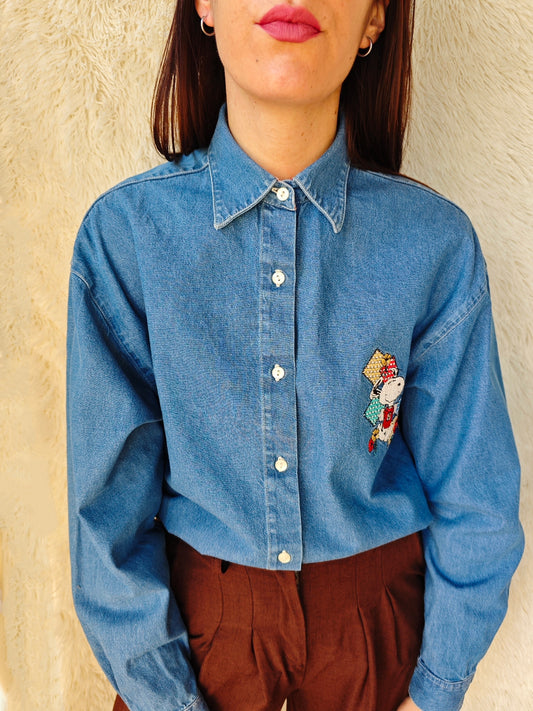 Camicia Snoopy picnic