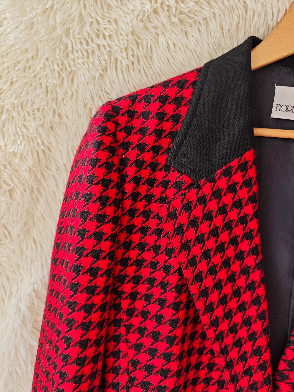 Blazer pied de poule Fiorella Rubino