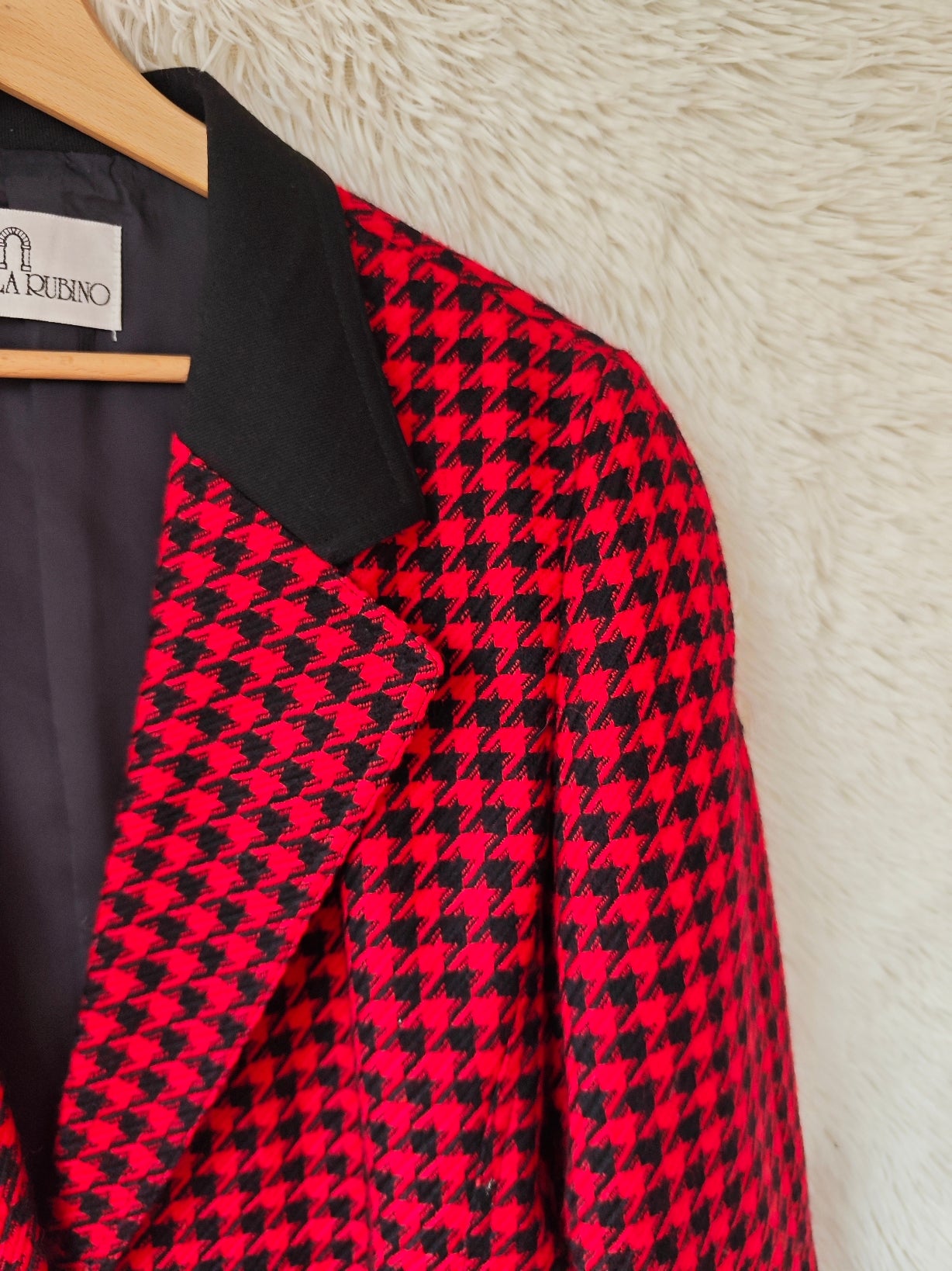 Blazer pied de poule Fiorella Rubino