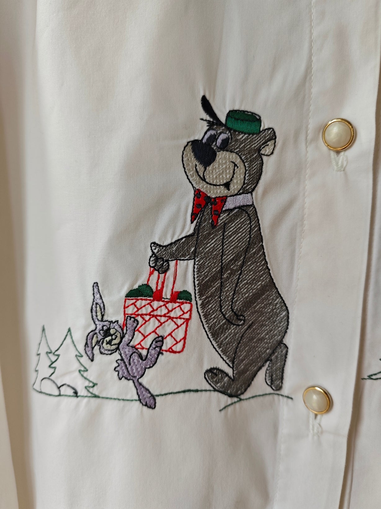 Camicia Yogi Bear 80's