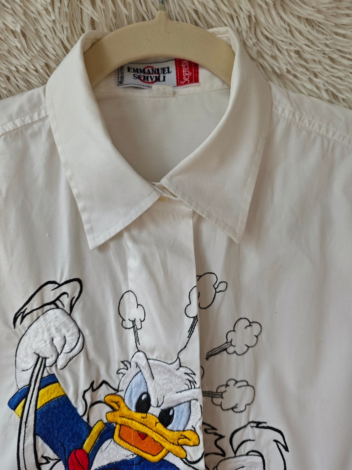 Camicia paperino "fatti sotto"