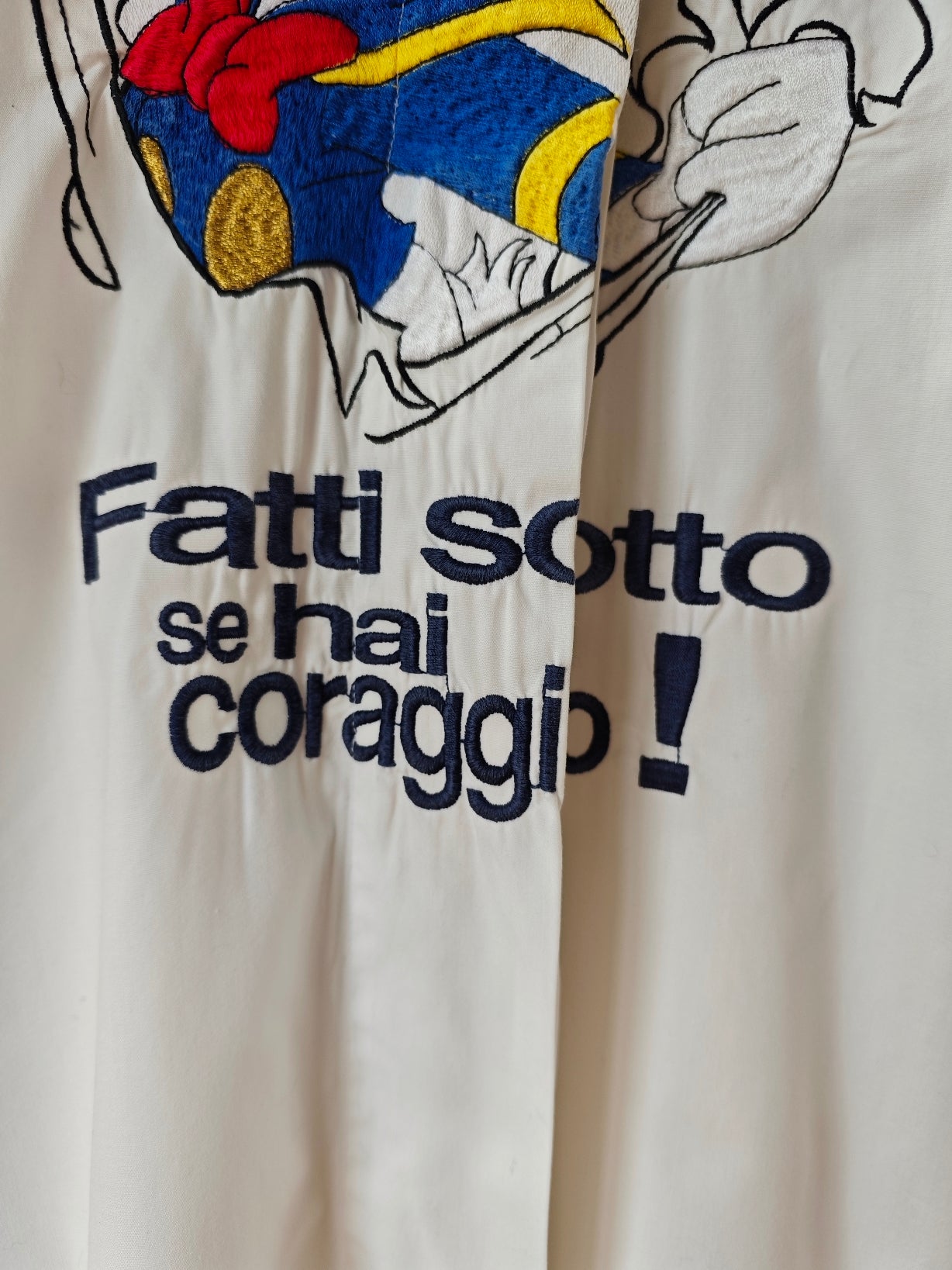 Camicia paperino "fatti sotto"