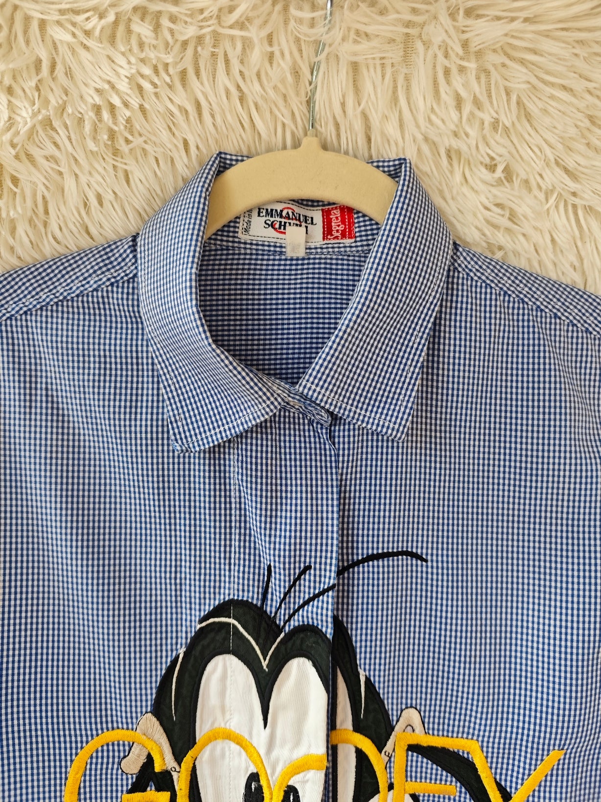 Camicia Goofy Vichy