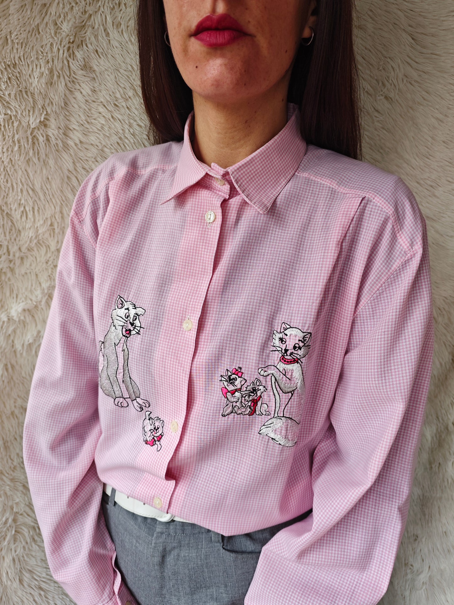 Camicia cartoon vichy