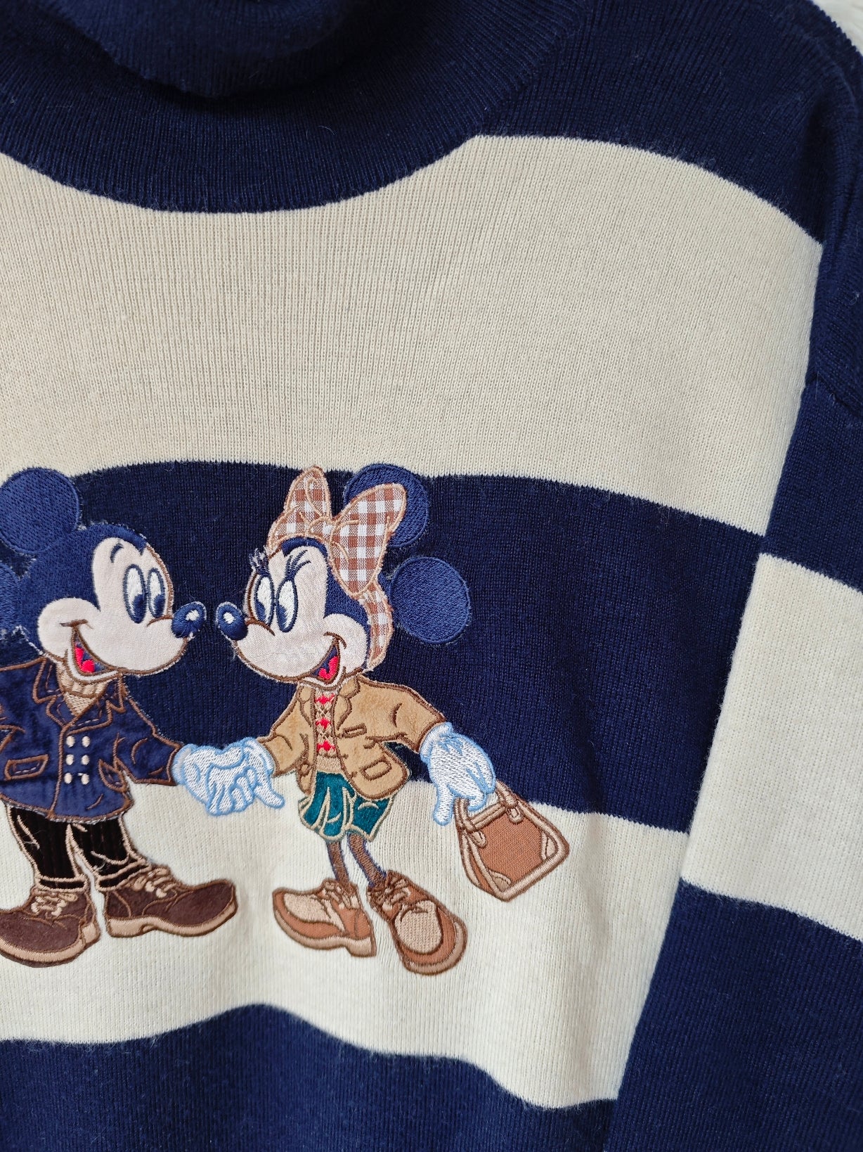 Pull topolino e topolina a righe