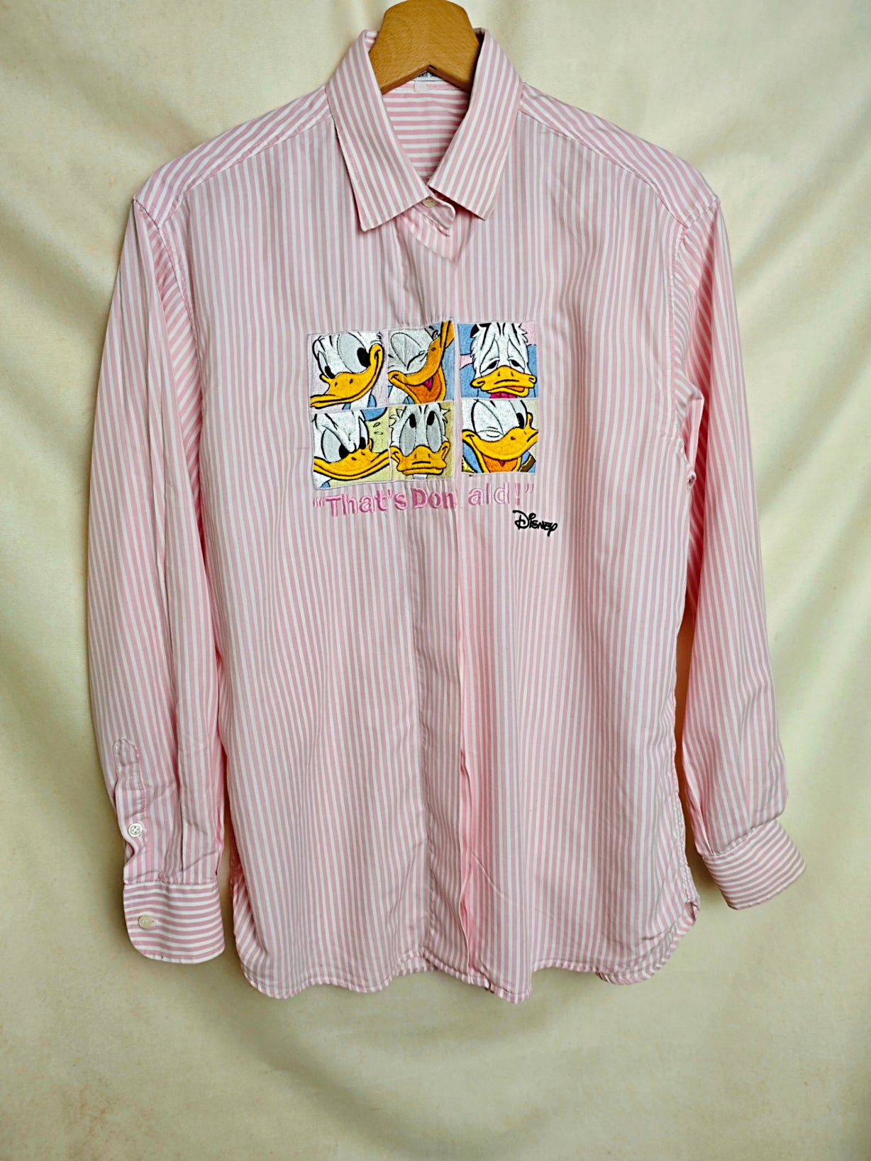 Camicia a righe "That's Donald!"