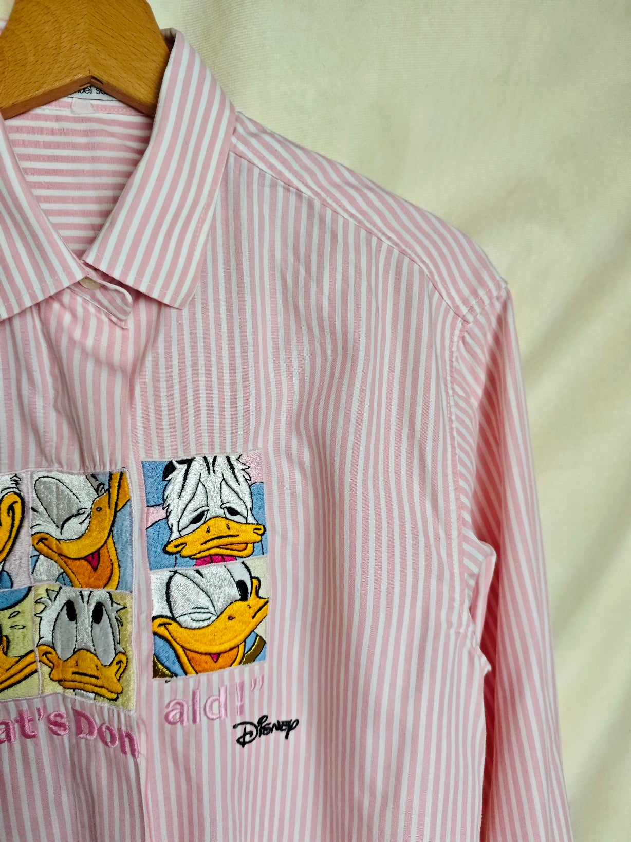 Camicia a righe "That's Donald!"