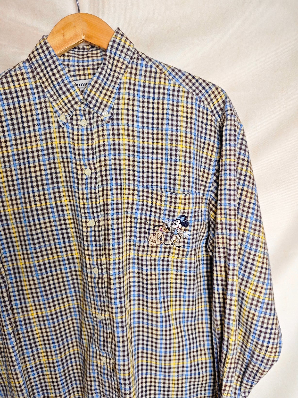 Camicia Vichy Minnie e pluto