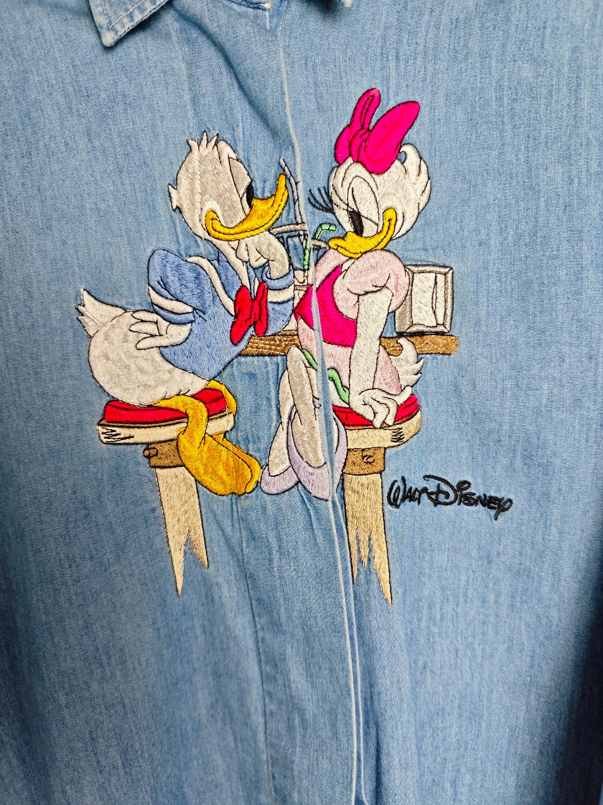 Camicia paperino e paperina denim