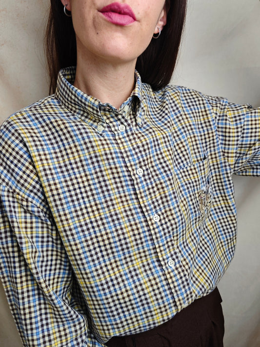 Camicia Vichy Minnie e pluto