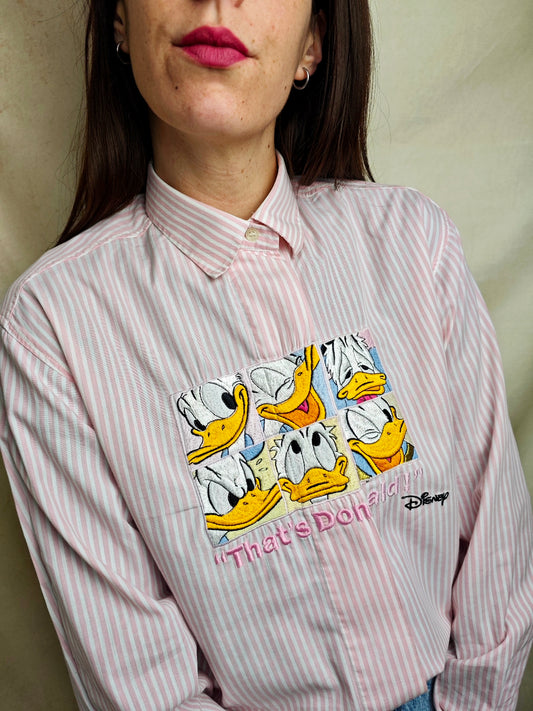 Camicia a righe "That's Donald!"