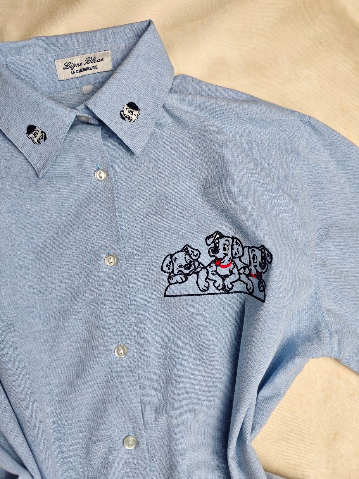 Camicia azzurra Dalmatas