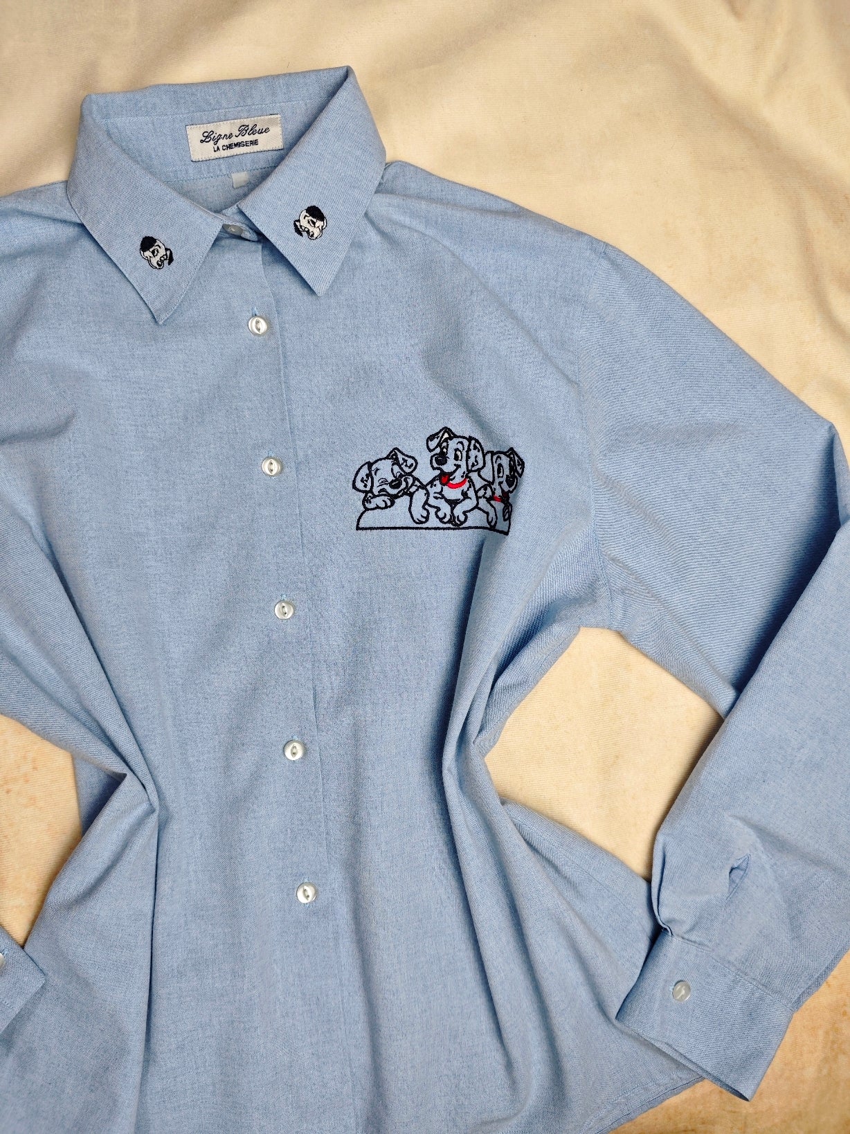 Camicia azzurra Dalmatas