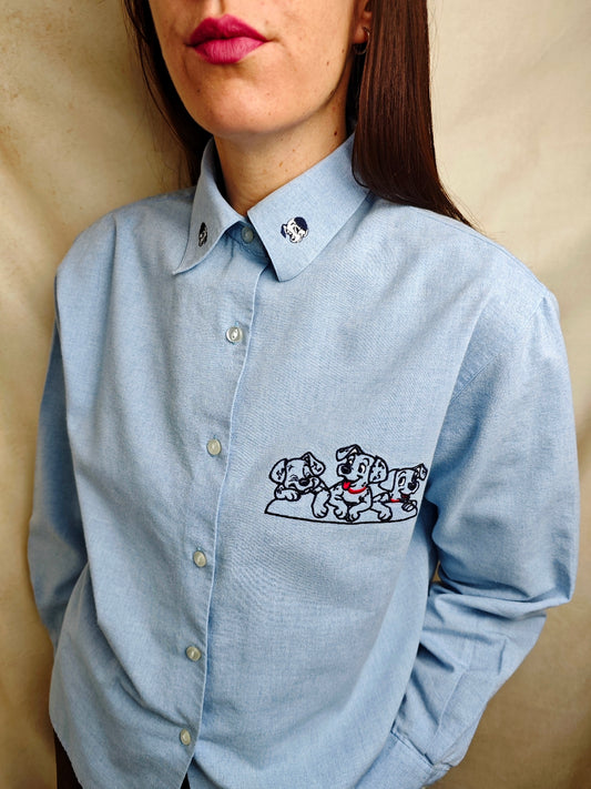 Camicia azzurra Dalmatas