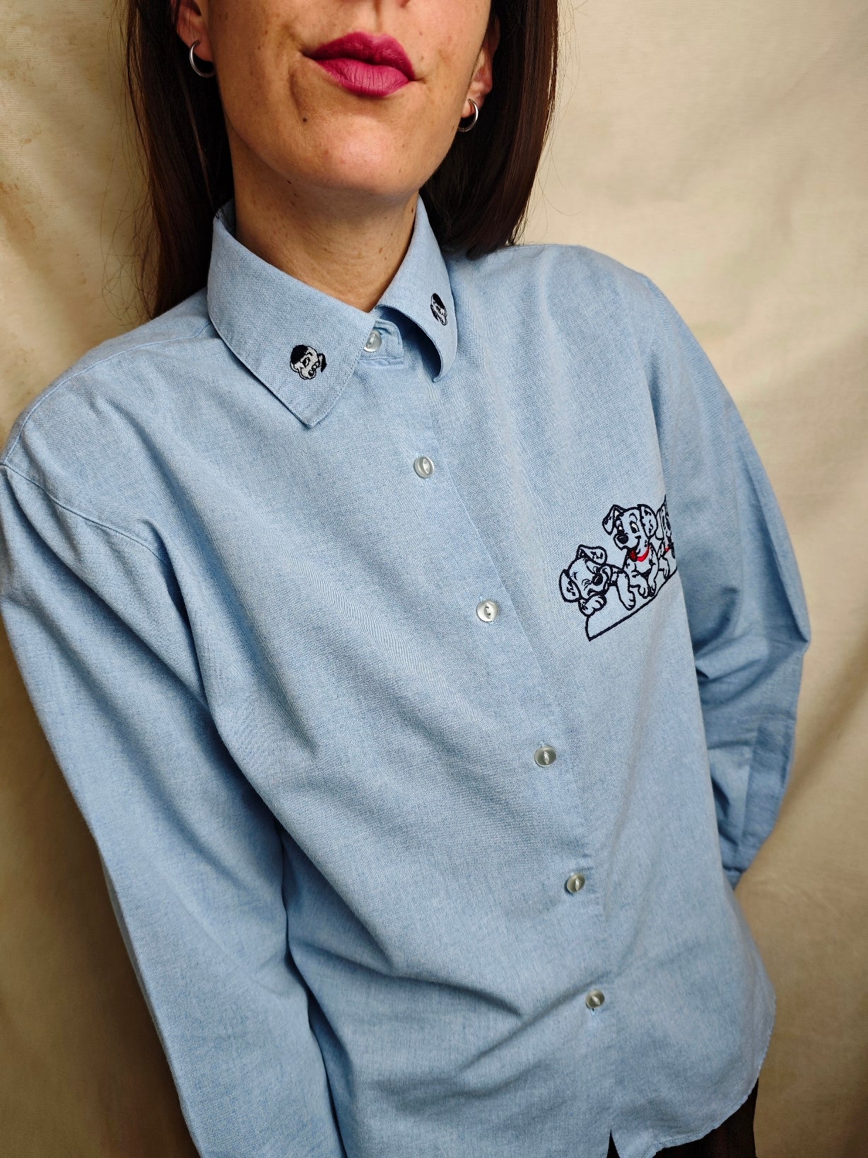 Camicia azzurra Dalmatas