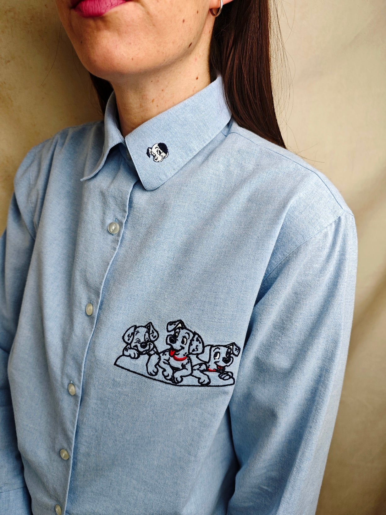 Camicia azzurra Dalmatas