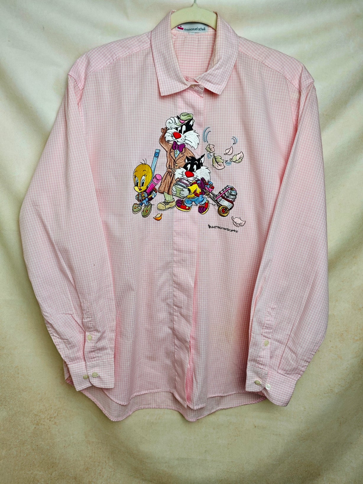 Camicia Titti e Silvestro Back to school