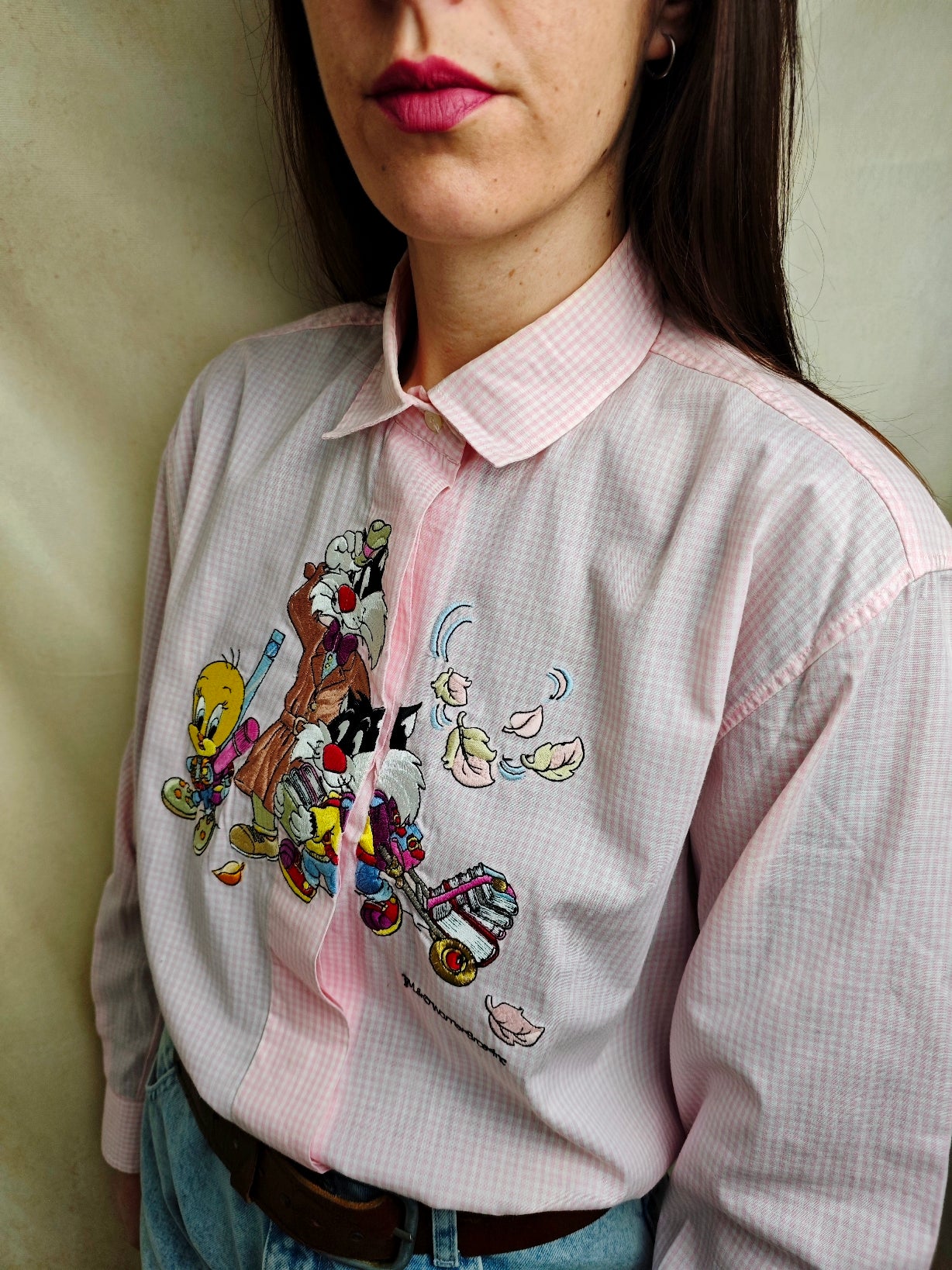 Camicia Titti e Silvestro Back to school