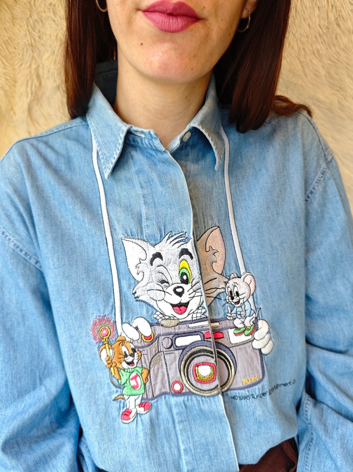 Camicia Tom & Jerry fotografo