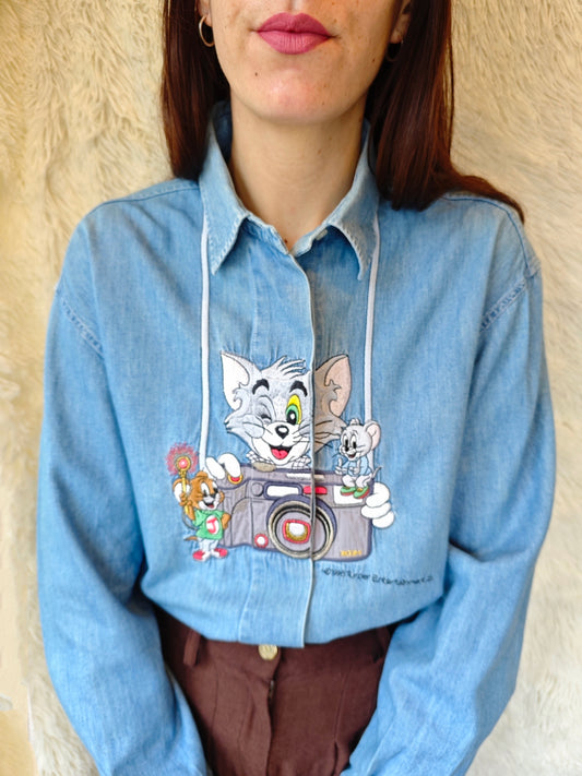 Camicia Tom & Jerry fotografo