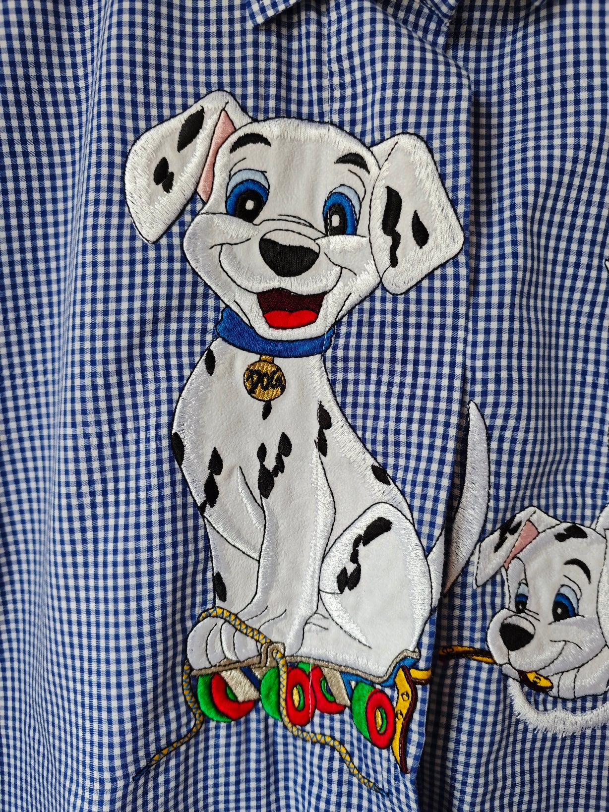 Camicia Vichy dalmata 90's