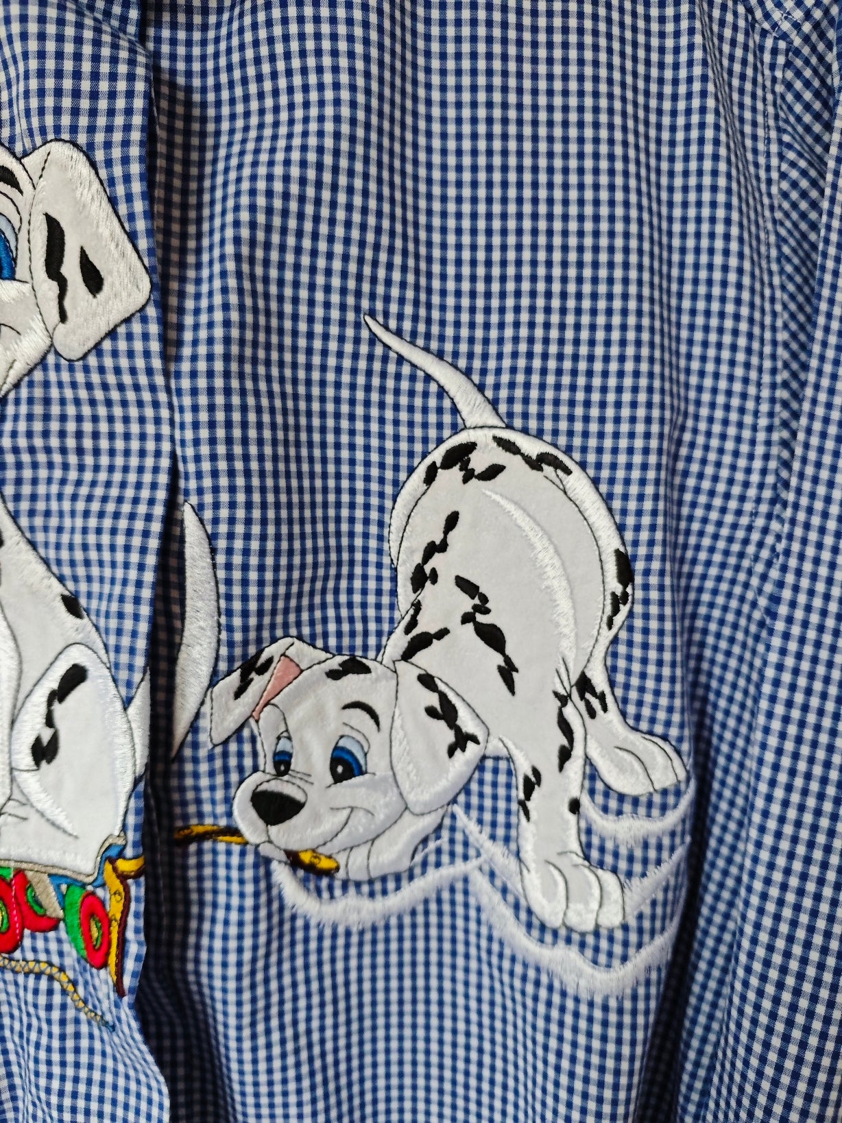 Camicia Vichy dalmata 90's