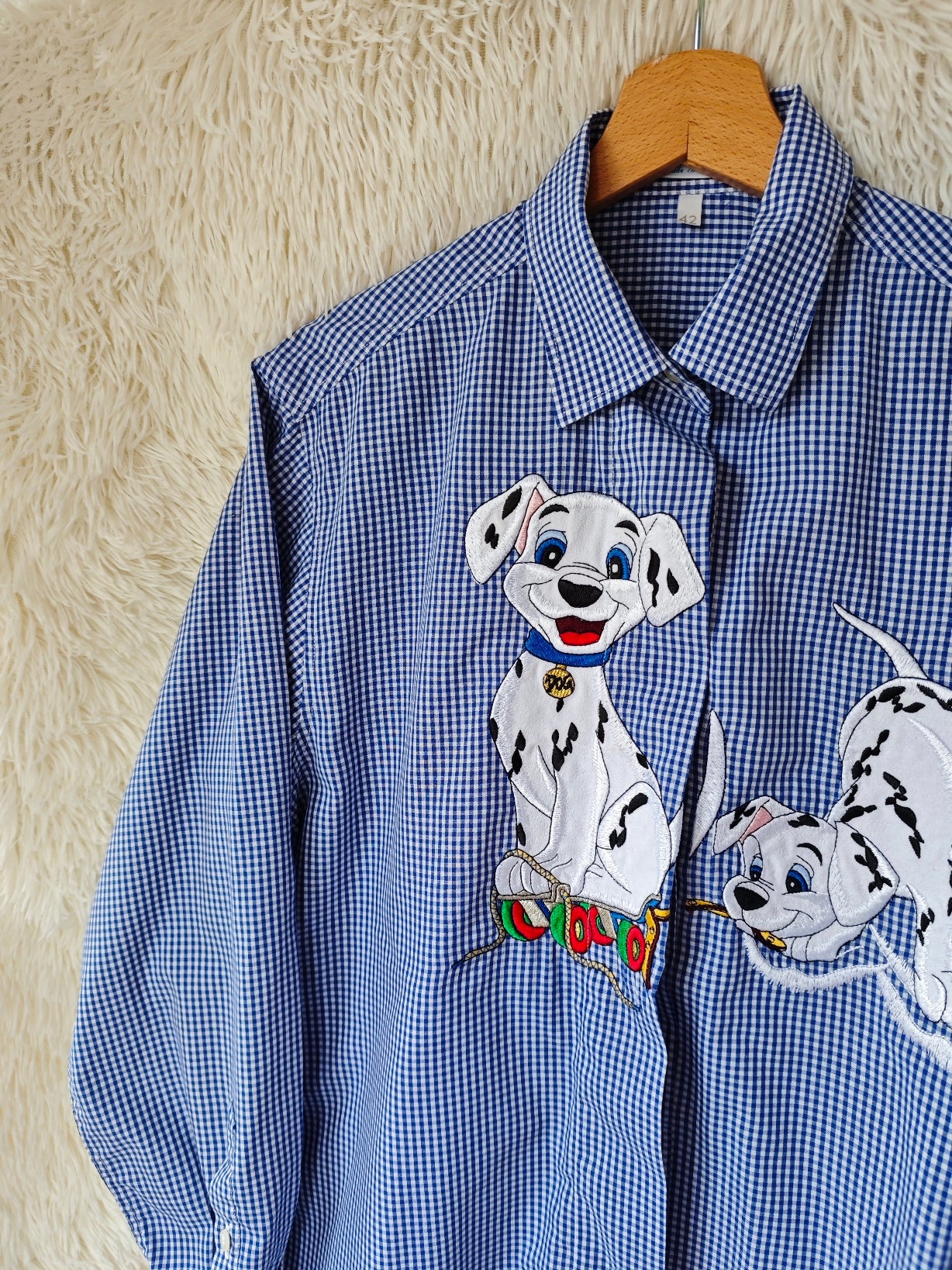 Camicia Vichy dalmata 90's