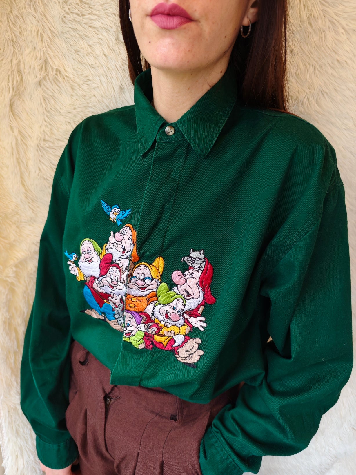 Camicia verde I Sette Nani
