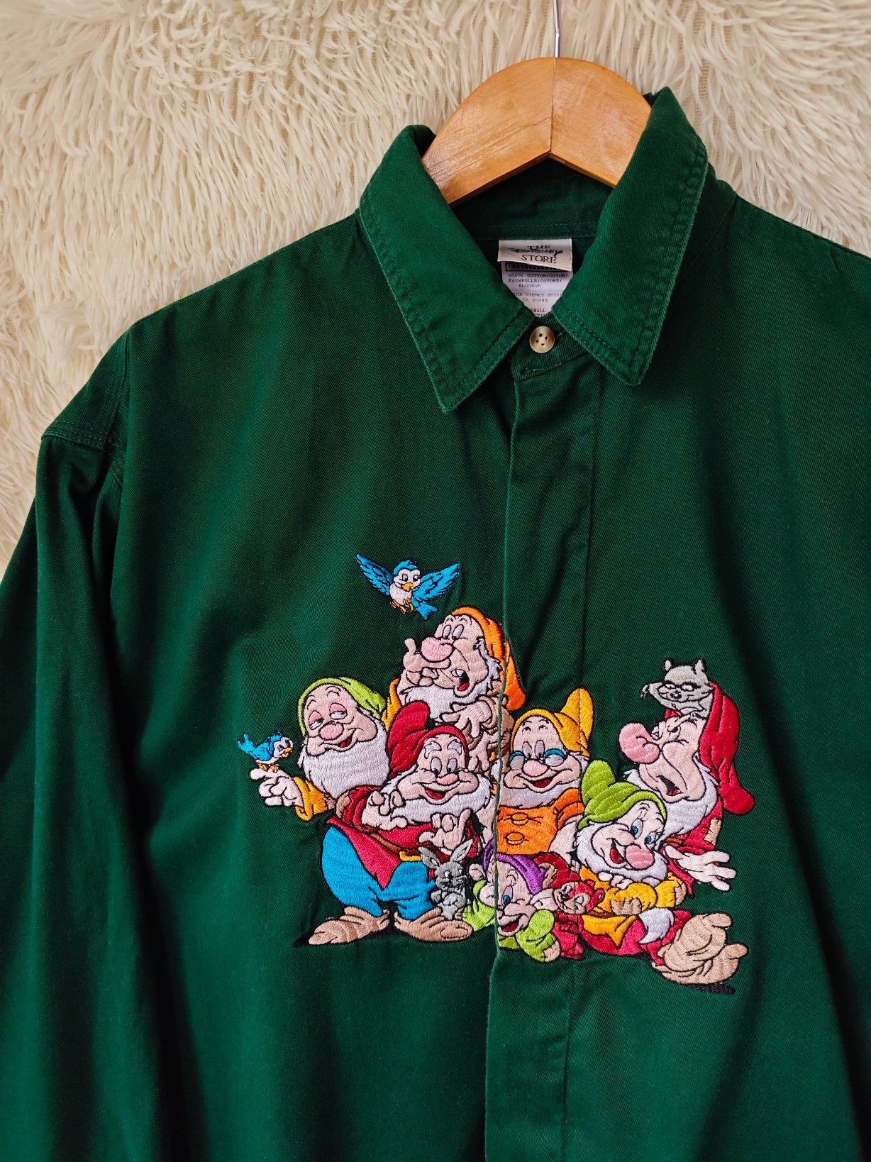 Camicia verde I Sette Nani