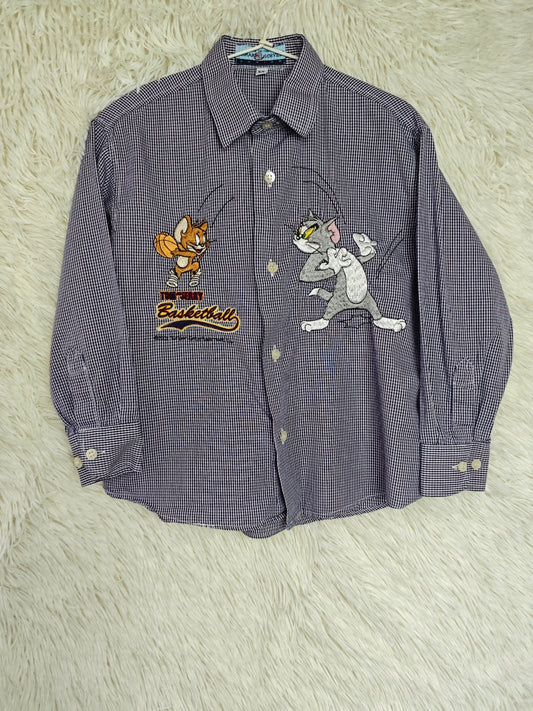 Camicia bimbo 4/5 anni tom & jerry
