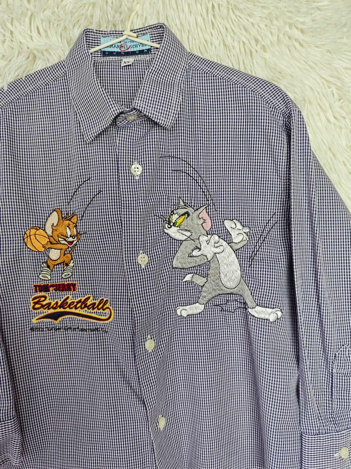 Camicia bimbo 4/5 anni tom & jerry