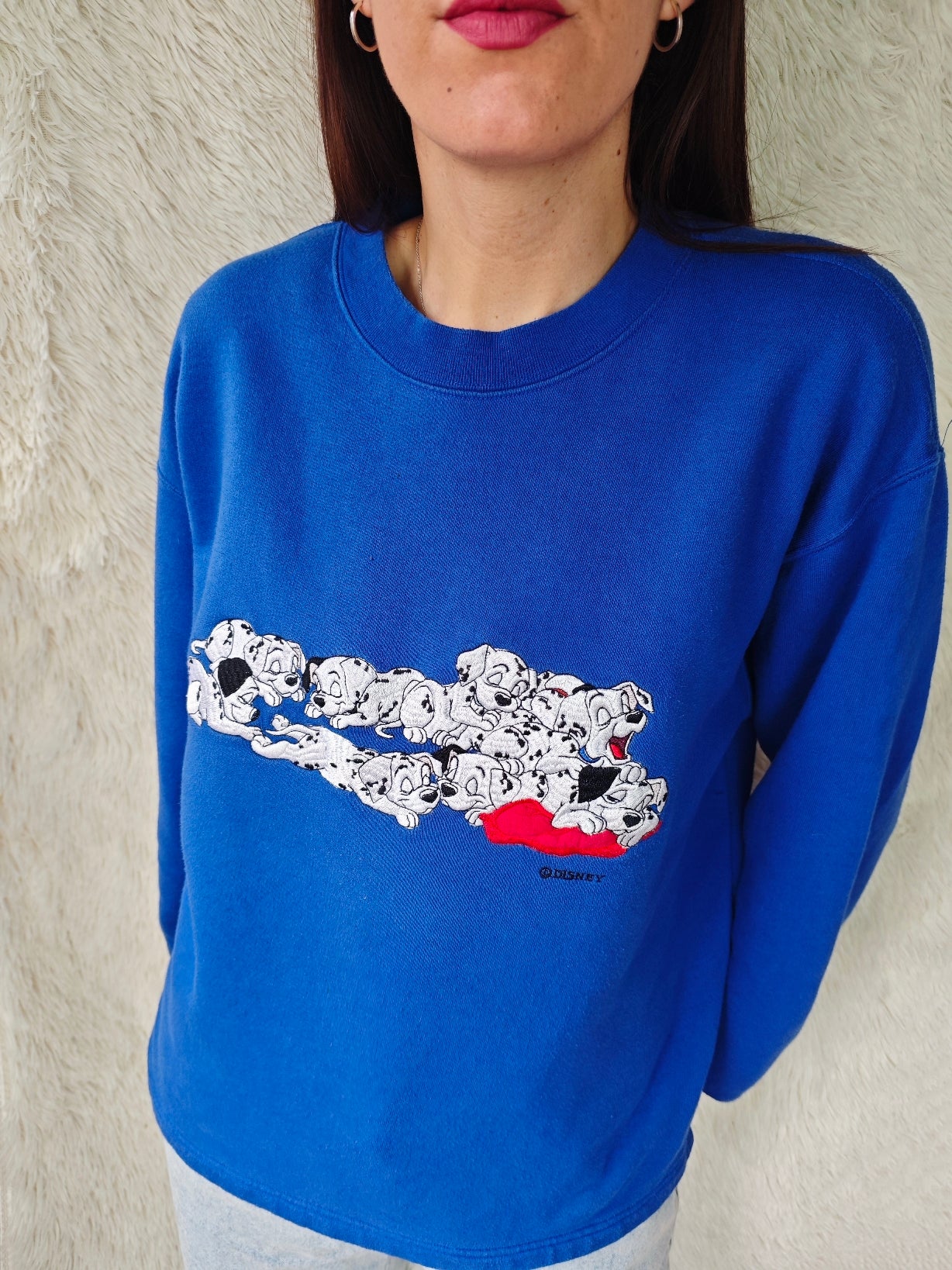 Felpa 101 Dalmatians blu