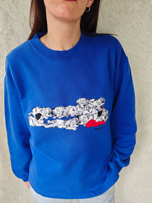 Felpa 101 Dalmatians blu