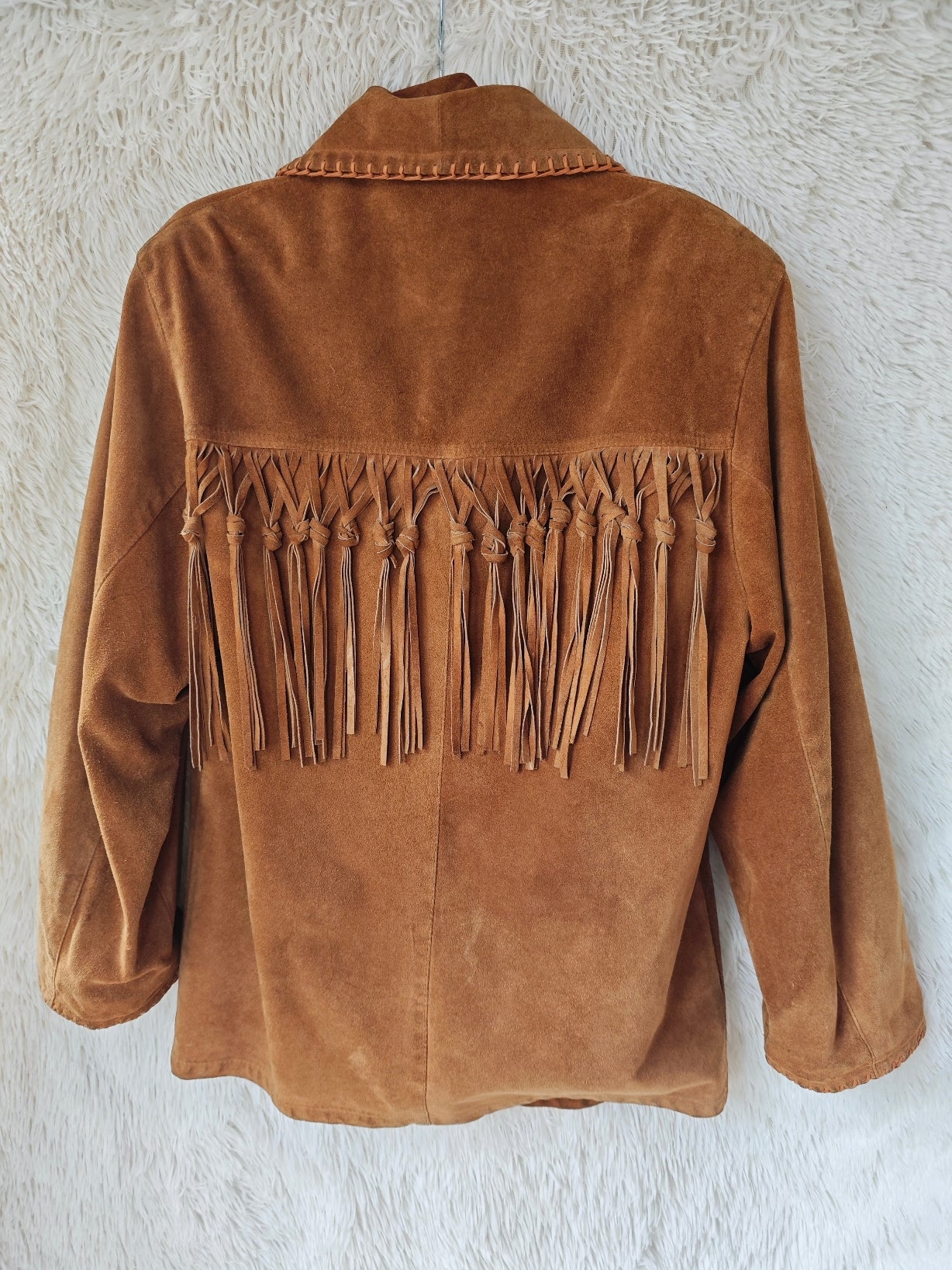 Giacca frange western