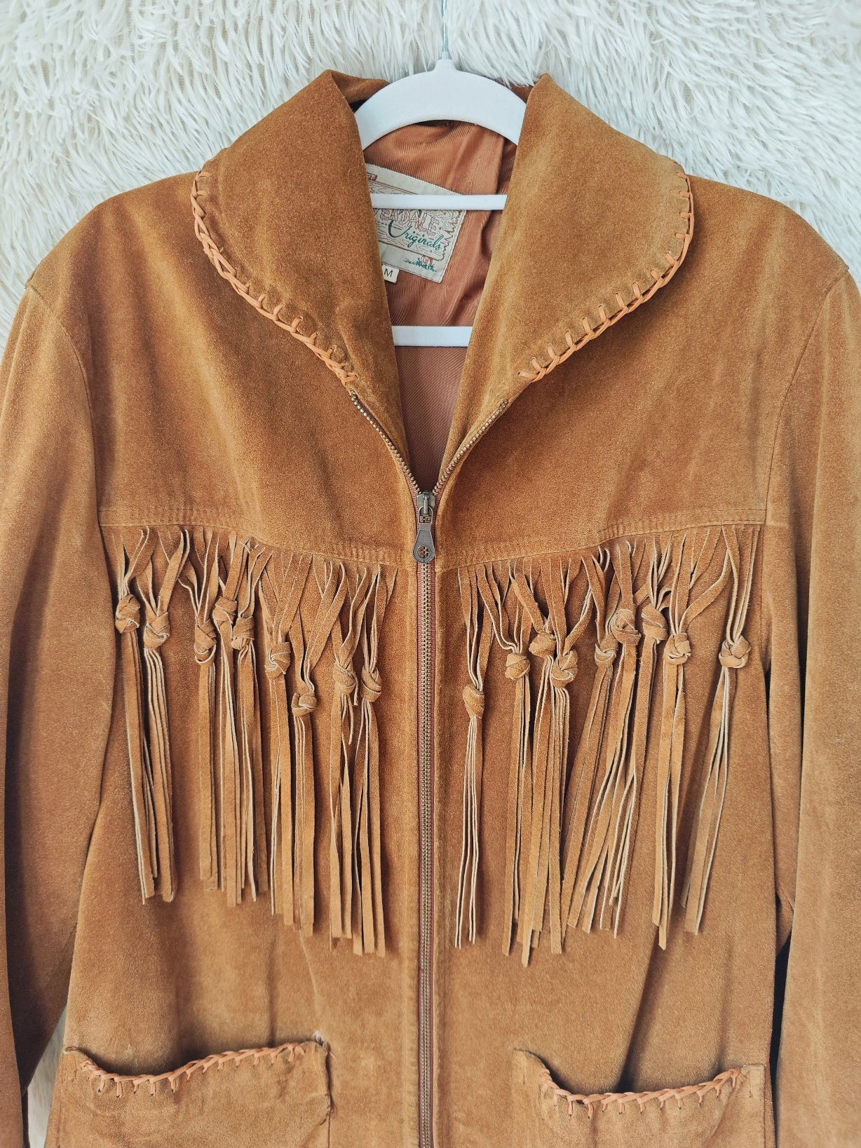 Giacca frange western
