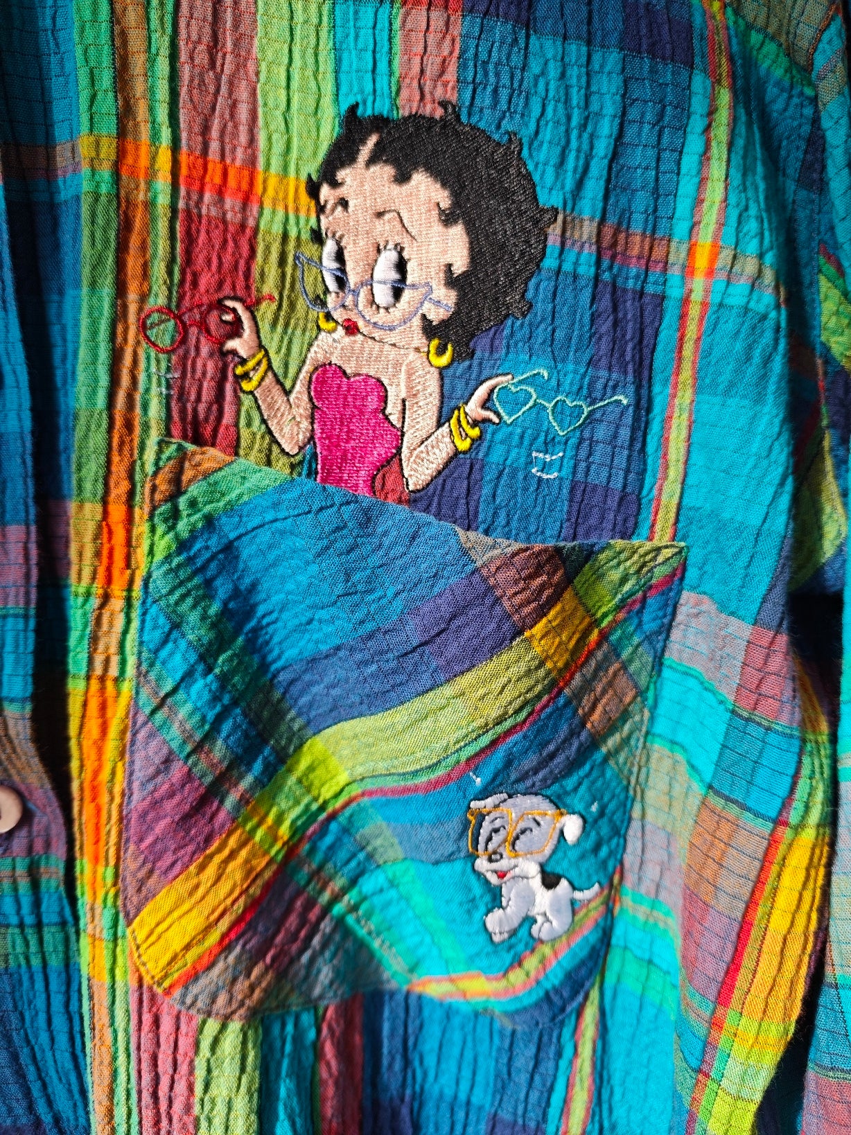 Camicia Betty Boop "Love Me Tender"