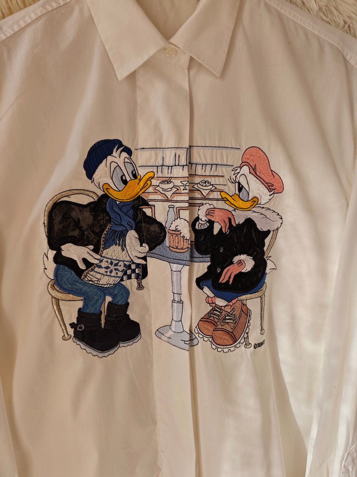 Camicia Paperino & Paperina Winter Date