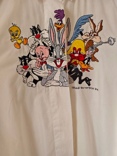 Camicia bianca Looney Tunes