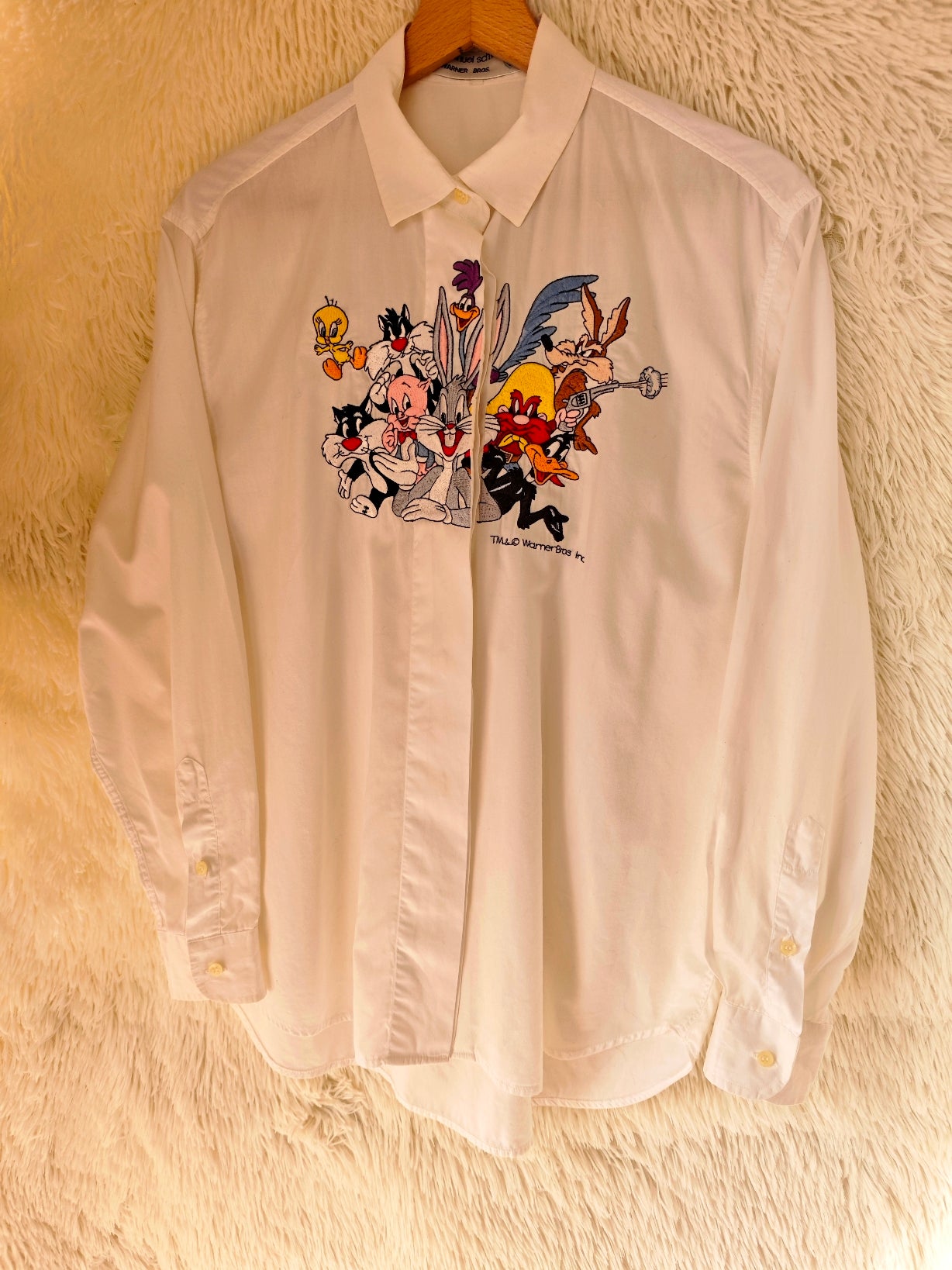 Camicia bianca Looney Tunes