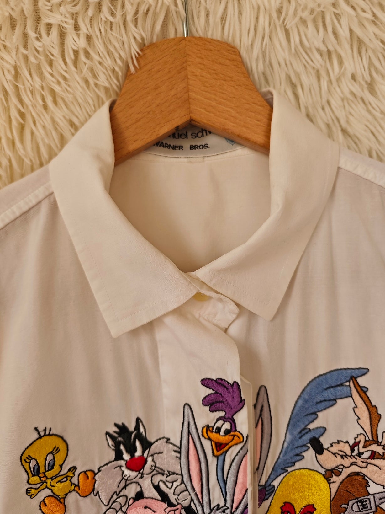 Camicia bianca Looney Tunes