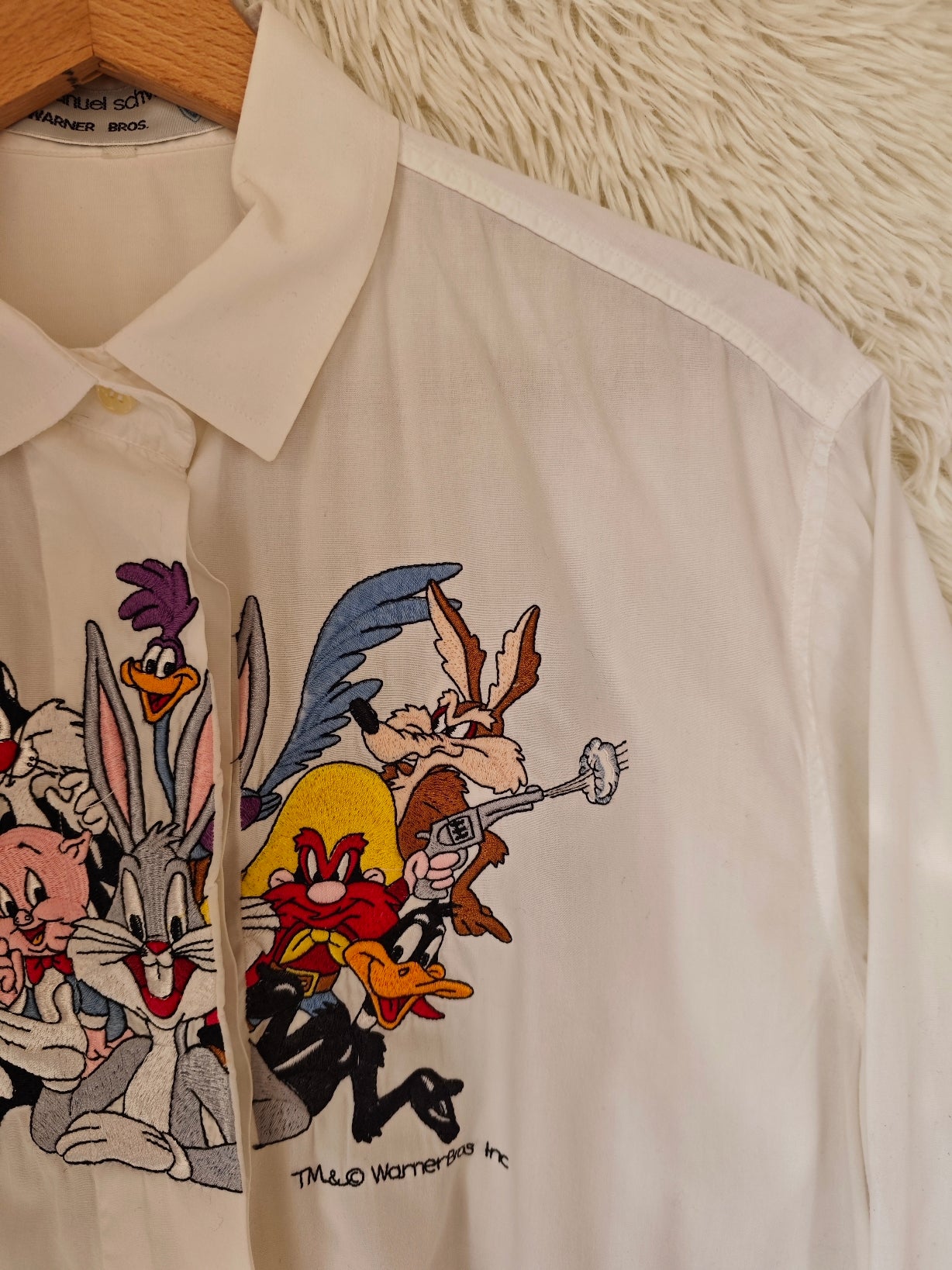 Camicia bianca Looney Tunes