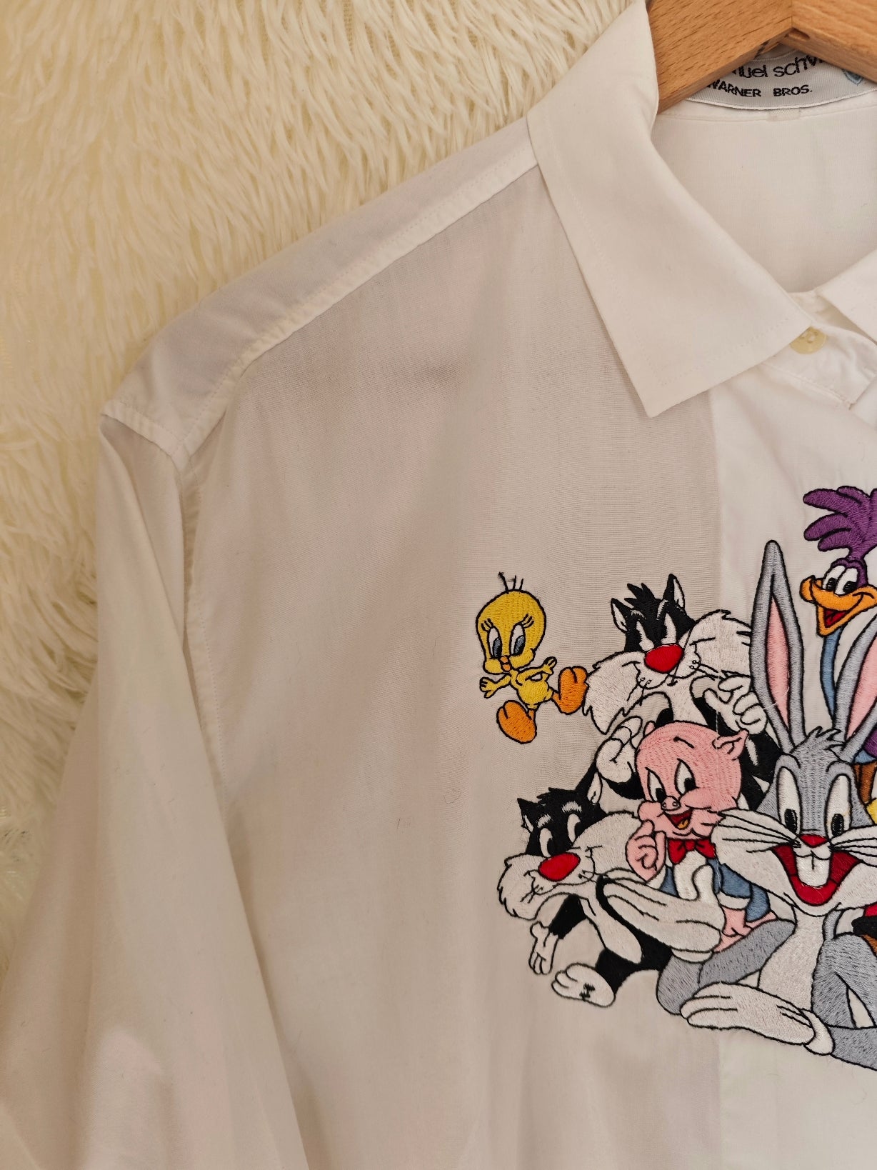 Camicia bianca Looney Tunes