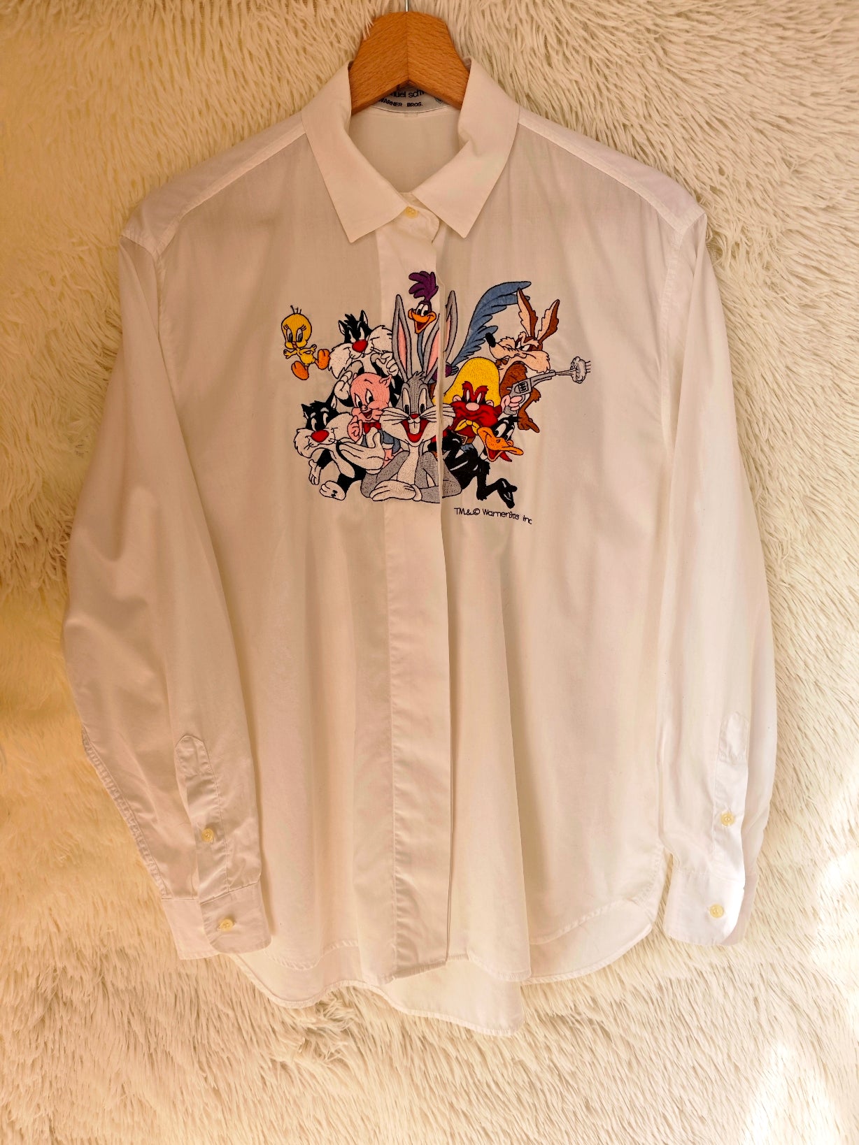 Camicia bianca Looney Tunes