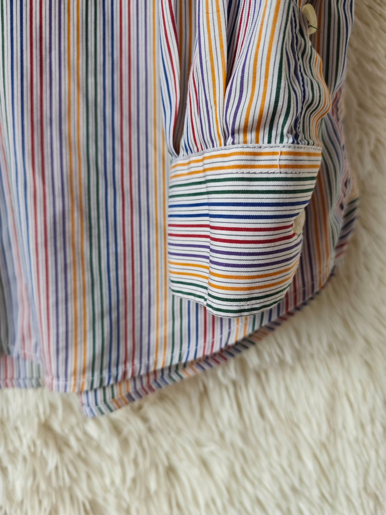 Camicia a righe colorate Donald