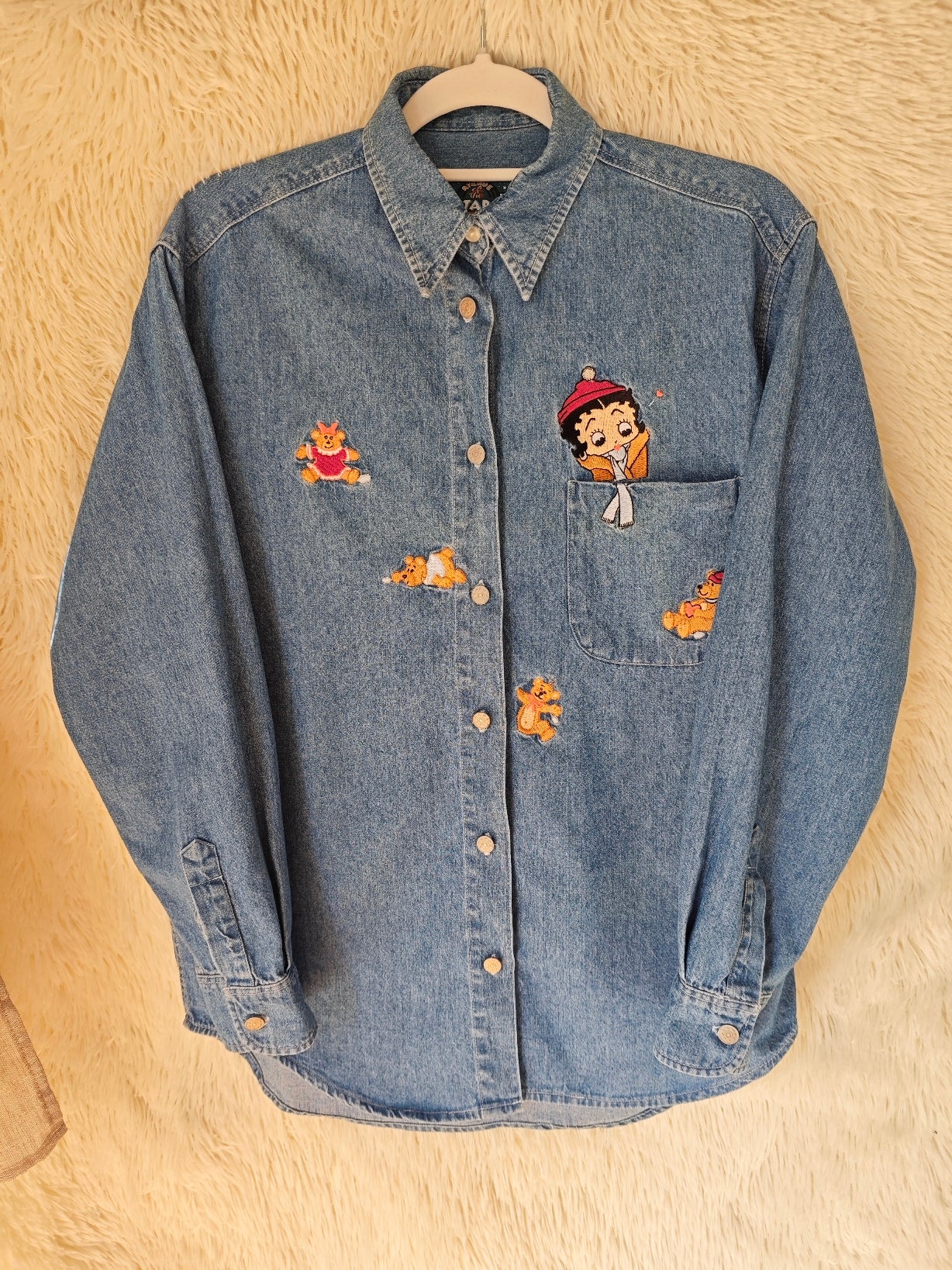 Camicia Betty boop orsetti