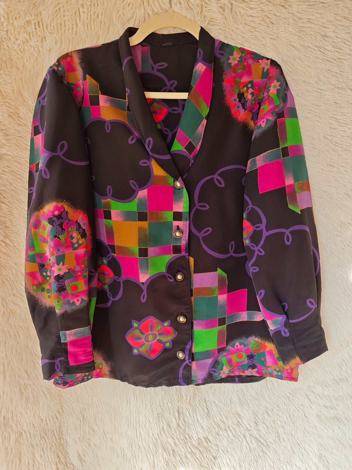 Camicia Arlecchino Pop