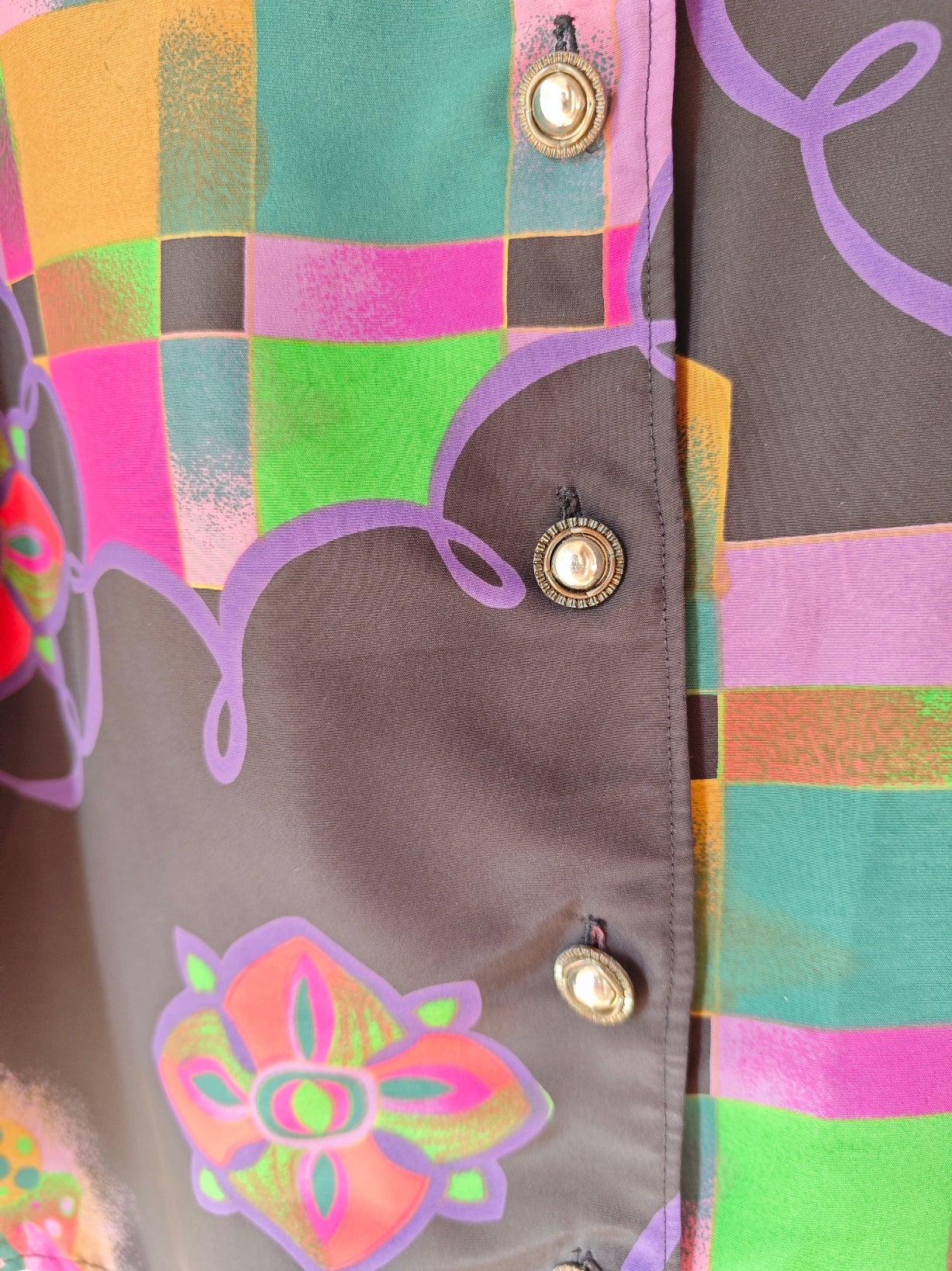 Camicia Arlecchino Pop